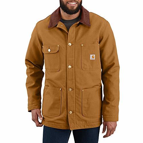Social Carhartt Mens Firm Duck Chore Cotton Work Jacket Coat