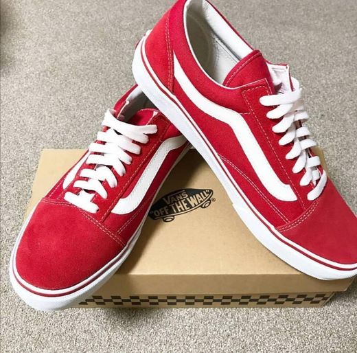 Vans Old Skool Calzado Rumba Red/True White