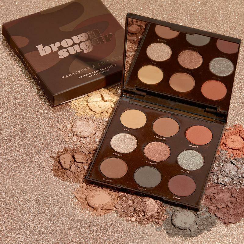 Moda Colourpop brown sugar eyeshadow palette