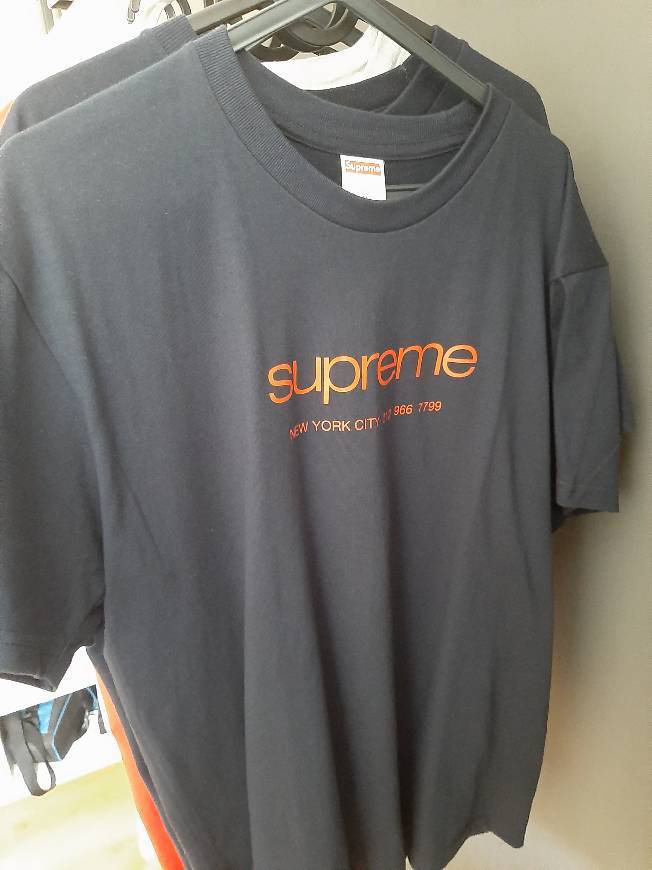 Product Supreme Shop Tee Navy