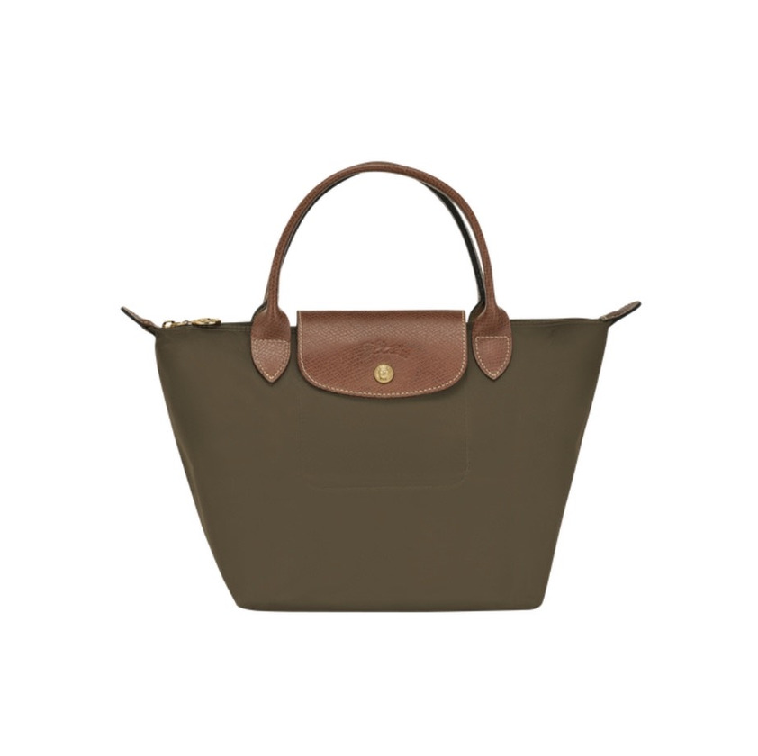 Product Mala longchamp verde seco pequena 