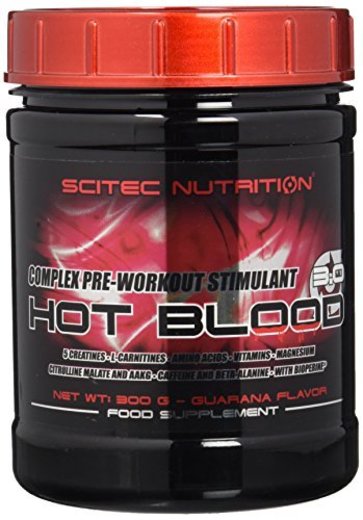 Scitec Nutrition Hot Blood 3.0 Complejo estimulante de pre-entrenamieto