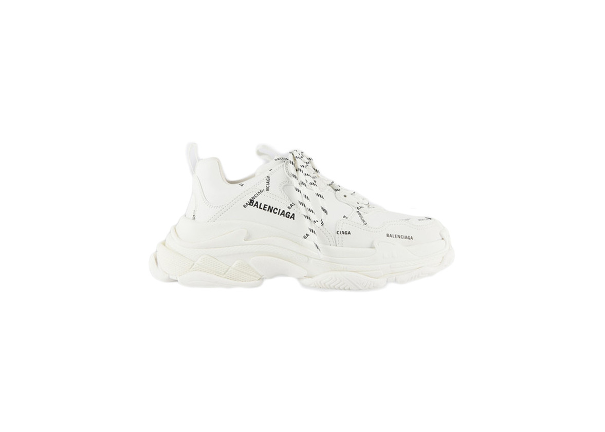 Product Balenciaga Triple S Allover Logo White