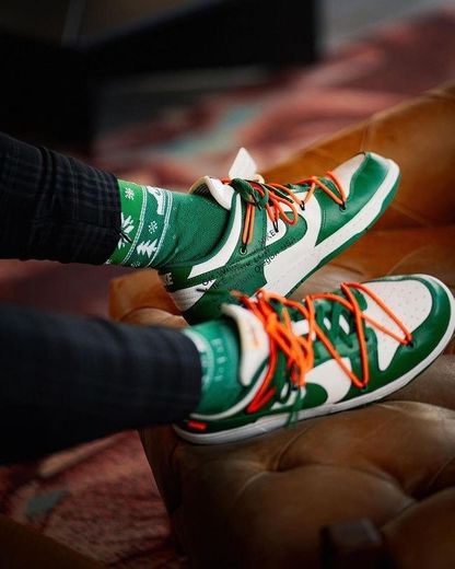 Nike x Off White Dunk Low 'Pine Green' 