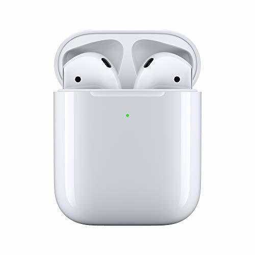 Social Apple AirPods con estuche de carga inalámbrica