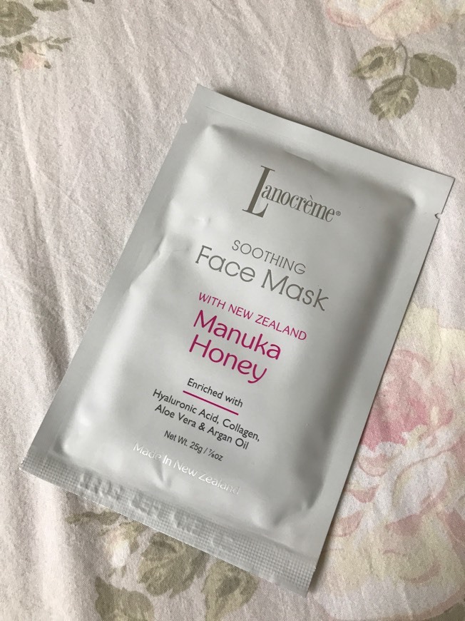 Product Face mask- manuka honey 