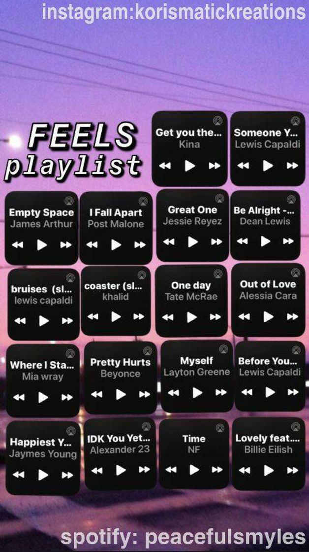 Moda Feel playlist 