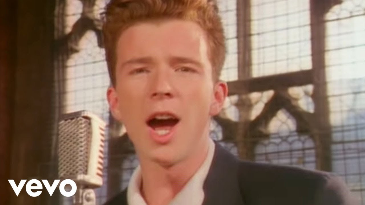 Canciones Never gonna give you up