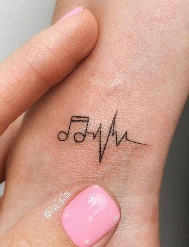 Fashion Music tattoo