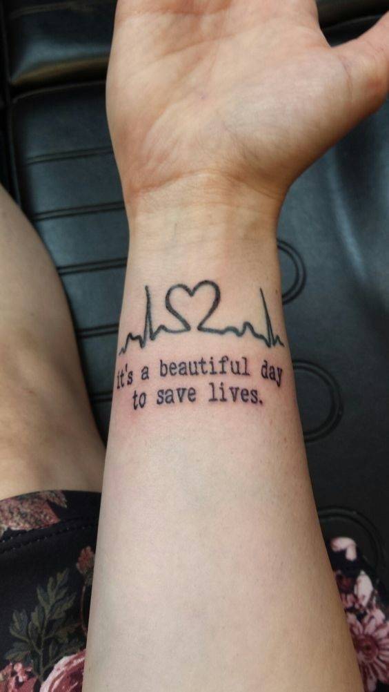 Moda Grey's anatomy tattoo