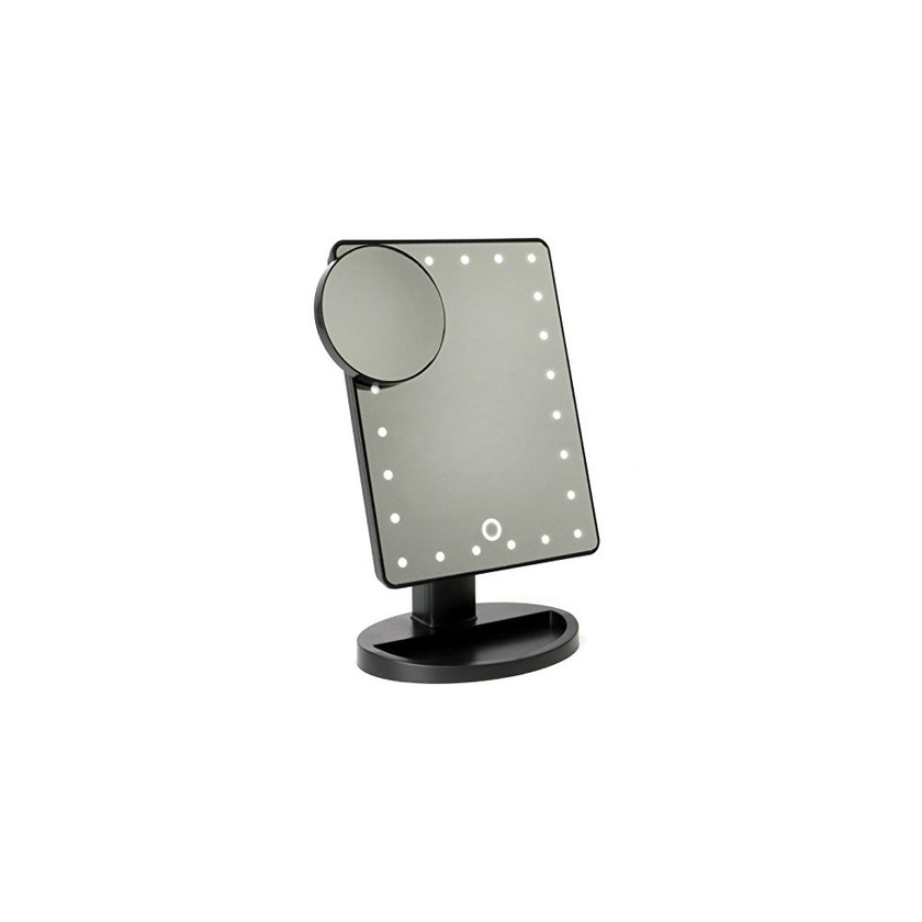 Social LED Light Up Make Up Espejo de baño con lupa