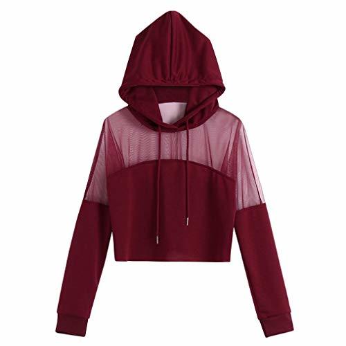 Social K-Youth Mujer Sudaderas Cortas