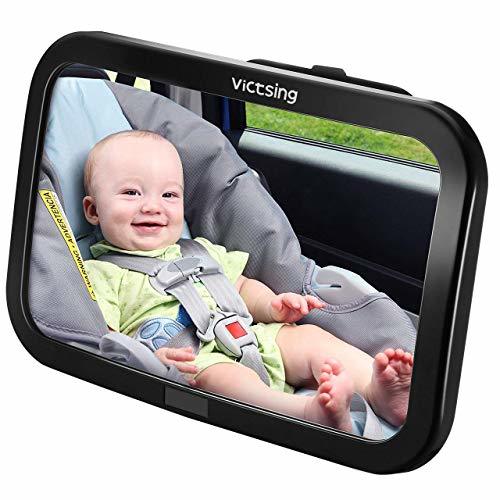 Social Espejo Retrovisor Coche de VicTsing para Vigilar al Bebé en el Coche