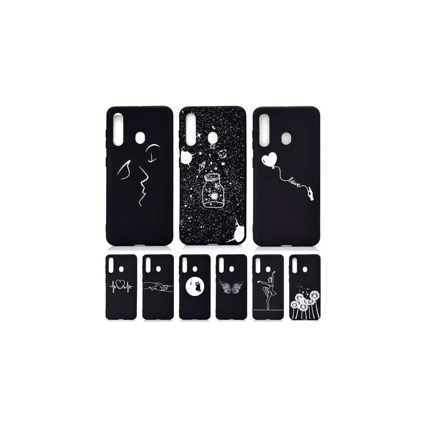 Social Capas pretas com desenho 