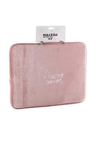 Social Dulceida Mucho Amor Velvet - Funda para portátil de 13"