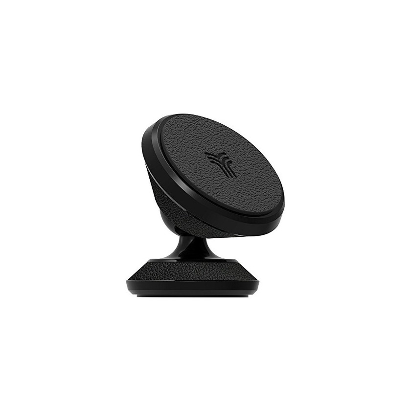 Electronic YOSH Soporte Móvil Coche Magnético Universal con Superficie de Cuero para Salpicadero