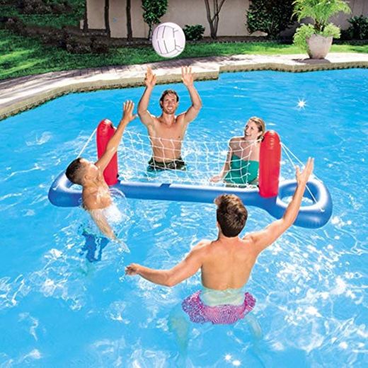 HQH Pool Floats Football Volleyball Pool Toys Juegos de Deportes acuáticos Inflable