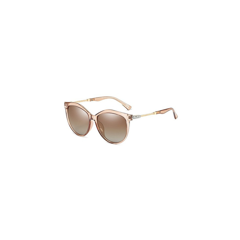 Social VeBrellen Oversized Moda Gafas De Sol Polarizadas para Mujeres UV400 Protect