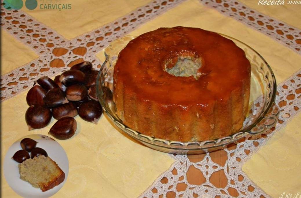 Social Pudim de castanhas 