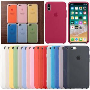 OEM Original Funda de Silicona Silicone hülle para Apple iPhone x 8