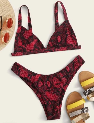 Bikini animal print