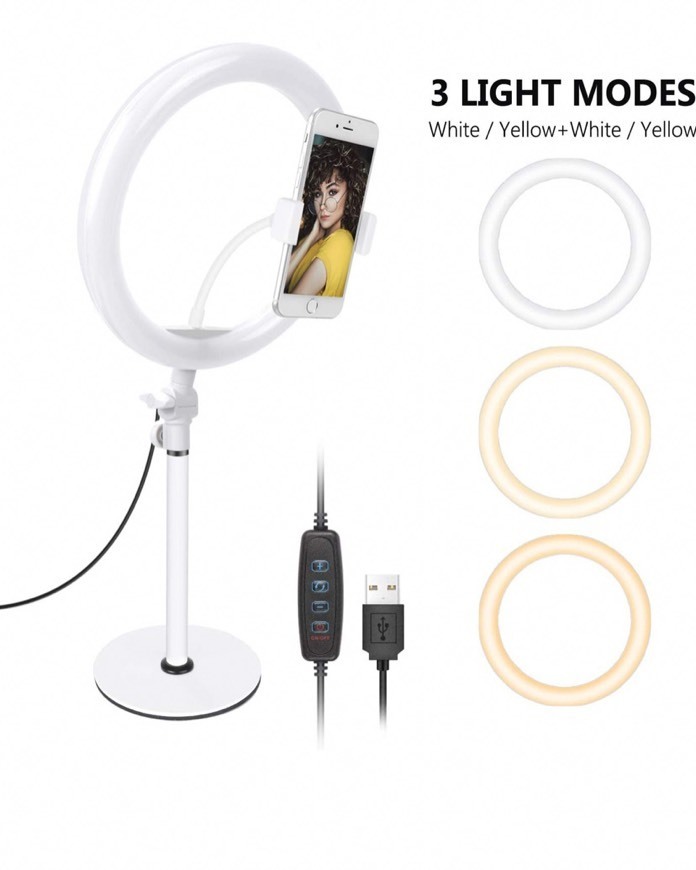 Social Ring Light USB Pequena 