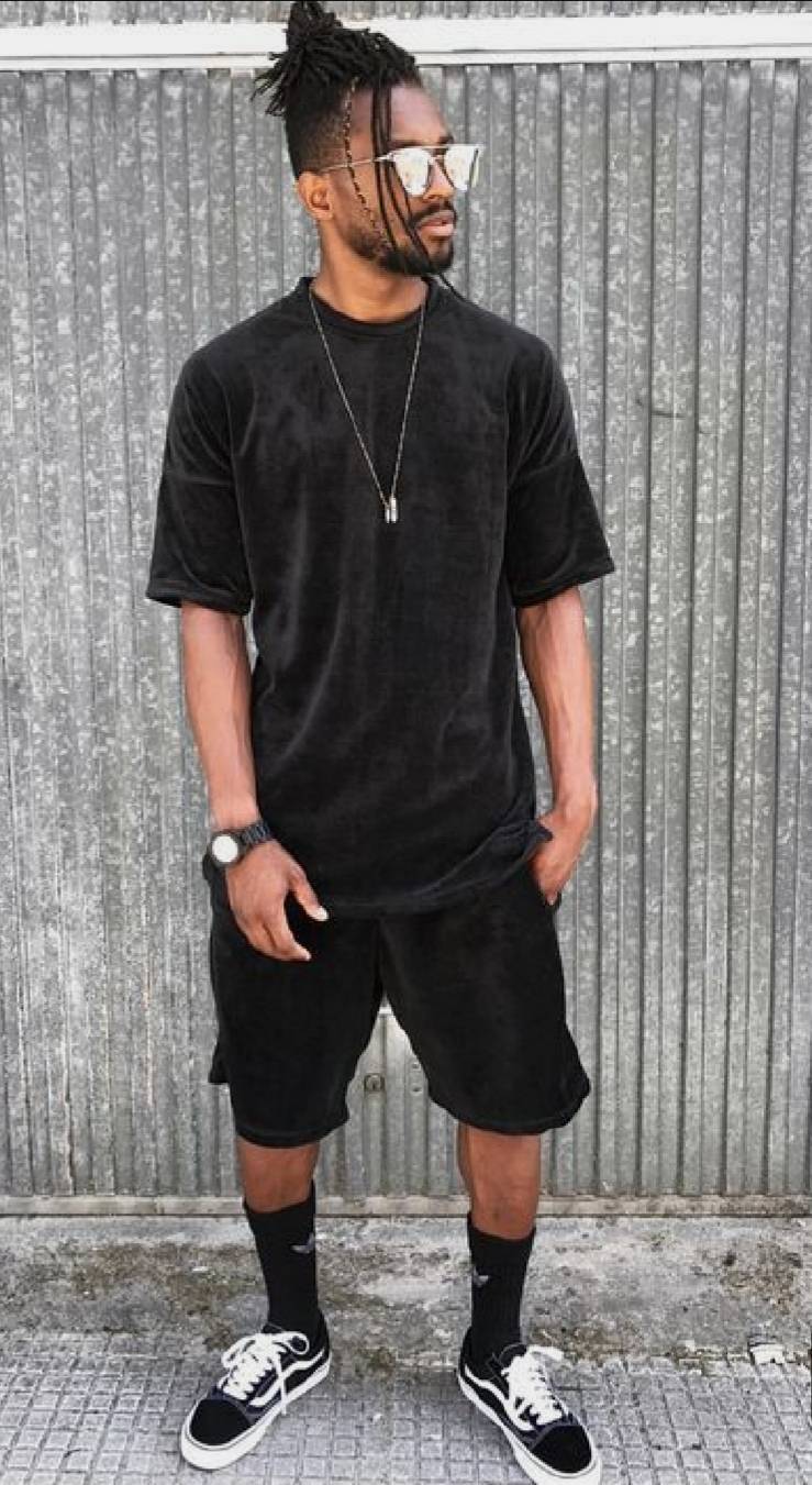 Black outfit