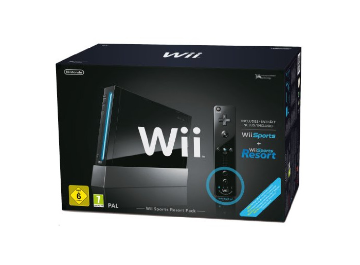 Electrónica Console Wii noire