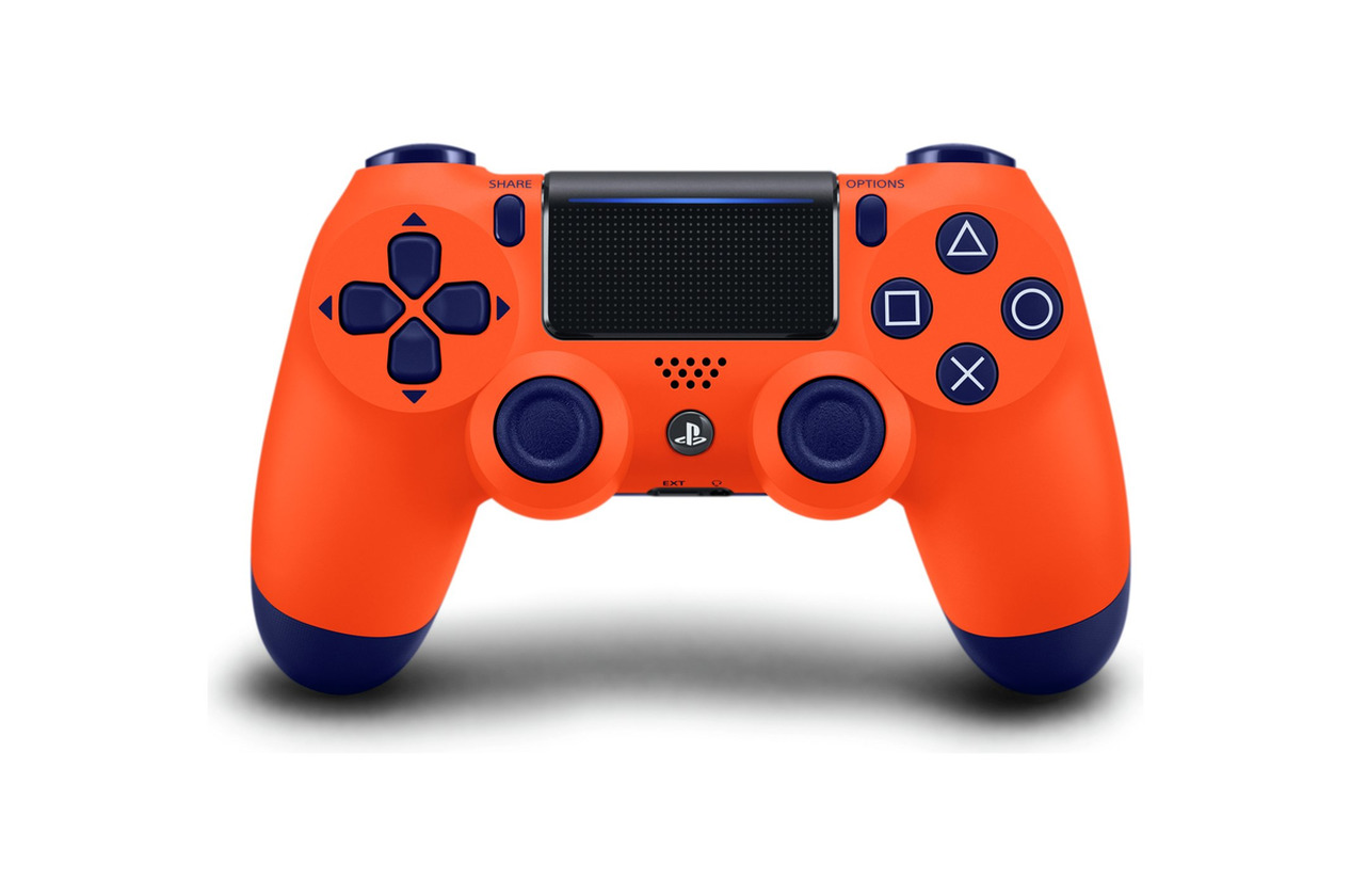 Products Sony Dualshock 4 Sunset Orange