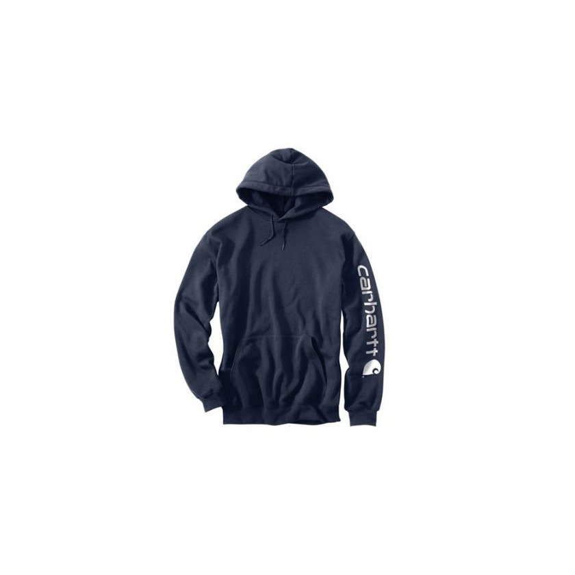 Moda Carhartt Sweatshirt Sleeve Logo Hooded, Farbe