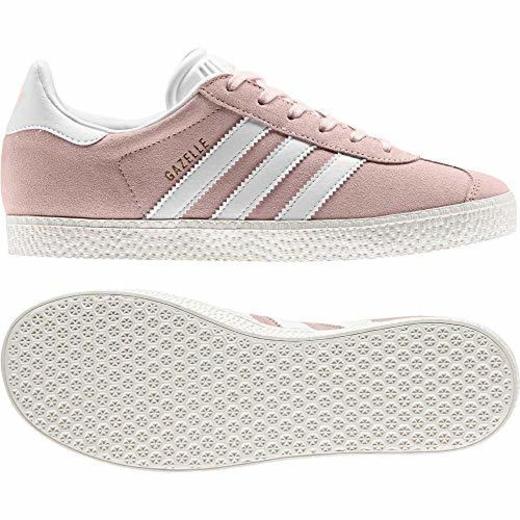 adidas Gazelle J, Zapatillas de Gimnasia Unisex Niños, Rosa