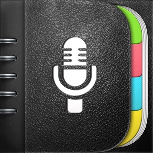 Notebook journal + voice memos