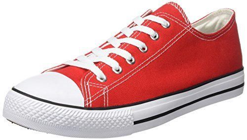 Beppi Canvas, Zapatillas de Deporte para Hombre, Rojo