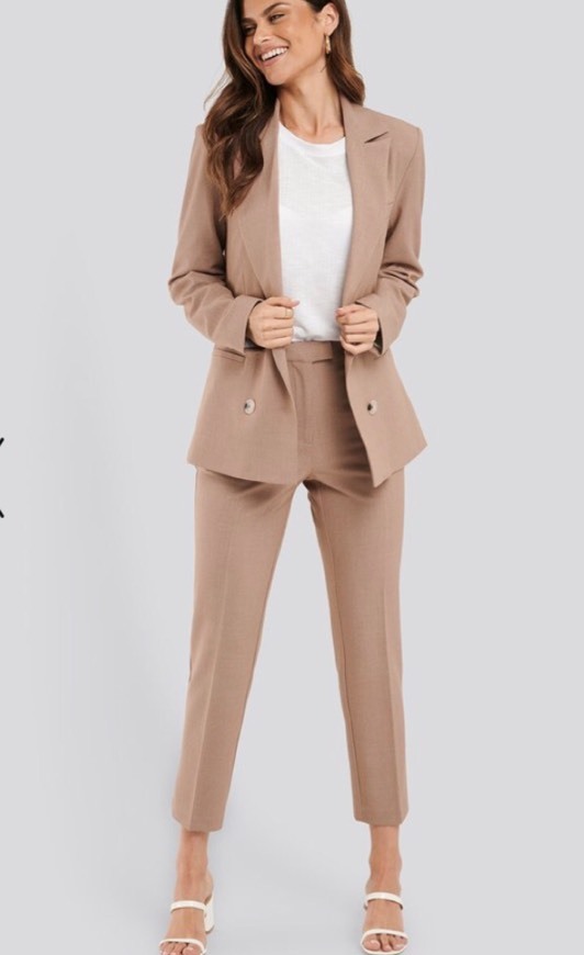 Moda Cropped Suit Pants