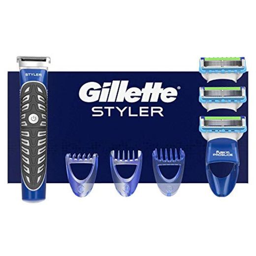 Gillette Styler Multiusos - Recortadora Barba, Maquinilla