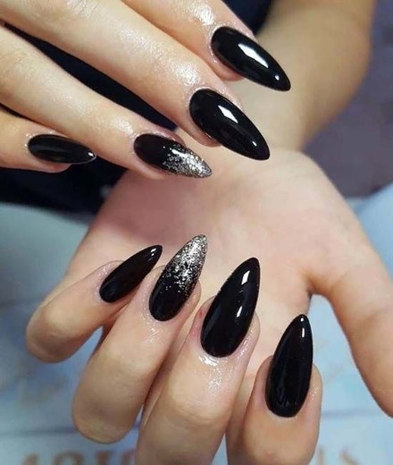 black nails