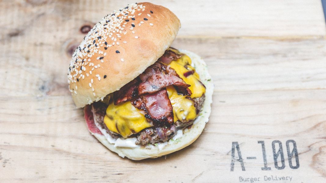 Restaurants A-100 Burger Delivery