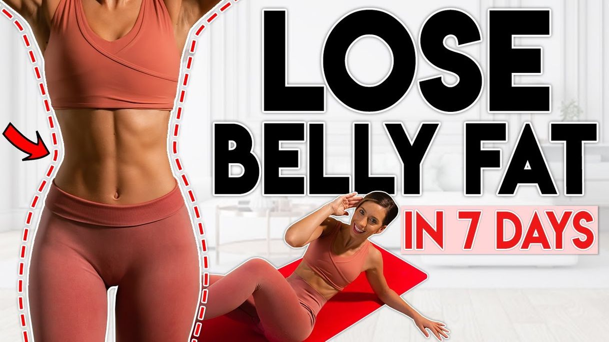 Moda LOSE FAT in 7 days (belly, waist & abs) | 5 minute Home Workout