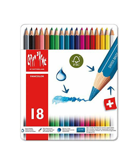 Producto Caran D'ache 18 pencils watercolor