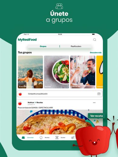MyRealFood: Recetas y alimentos - Apps on Google Play