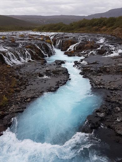 Bruarfoss Waterfall