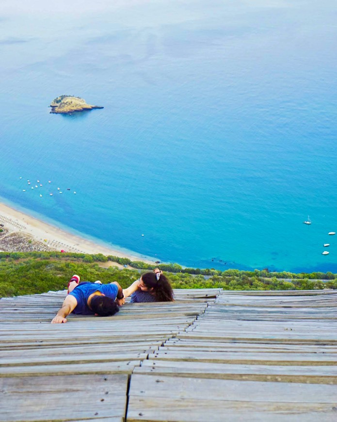 Lugar Miradouro Portinho da Arrábida