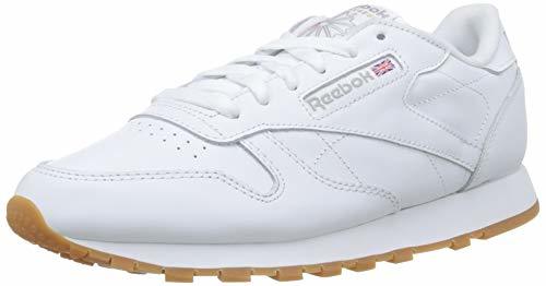 Social Reebok Classic Leather Zapatillas, Mujer, Blanco (Int-White / Gum)
