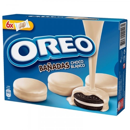 Oreo Bañadas Choco Blanco 