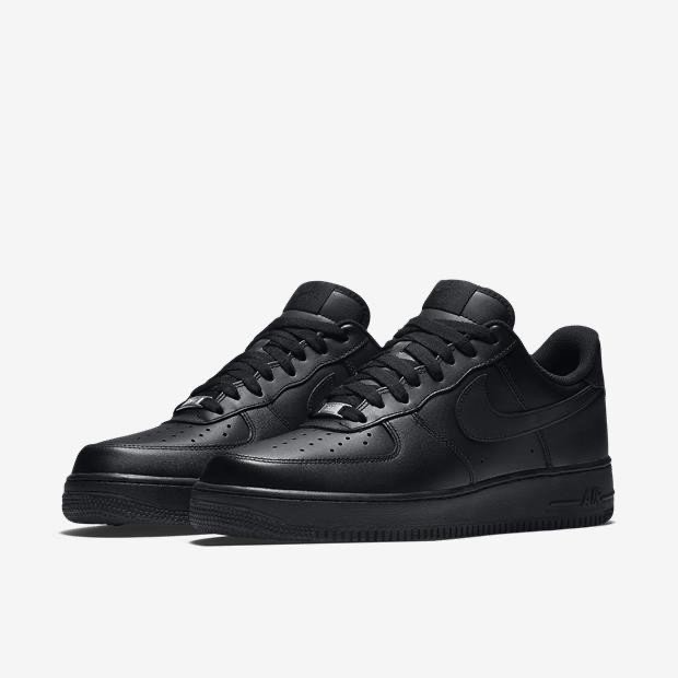 Moda Nike Air Force Black