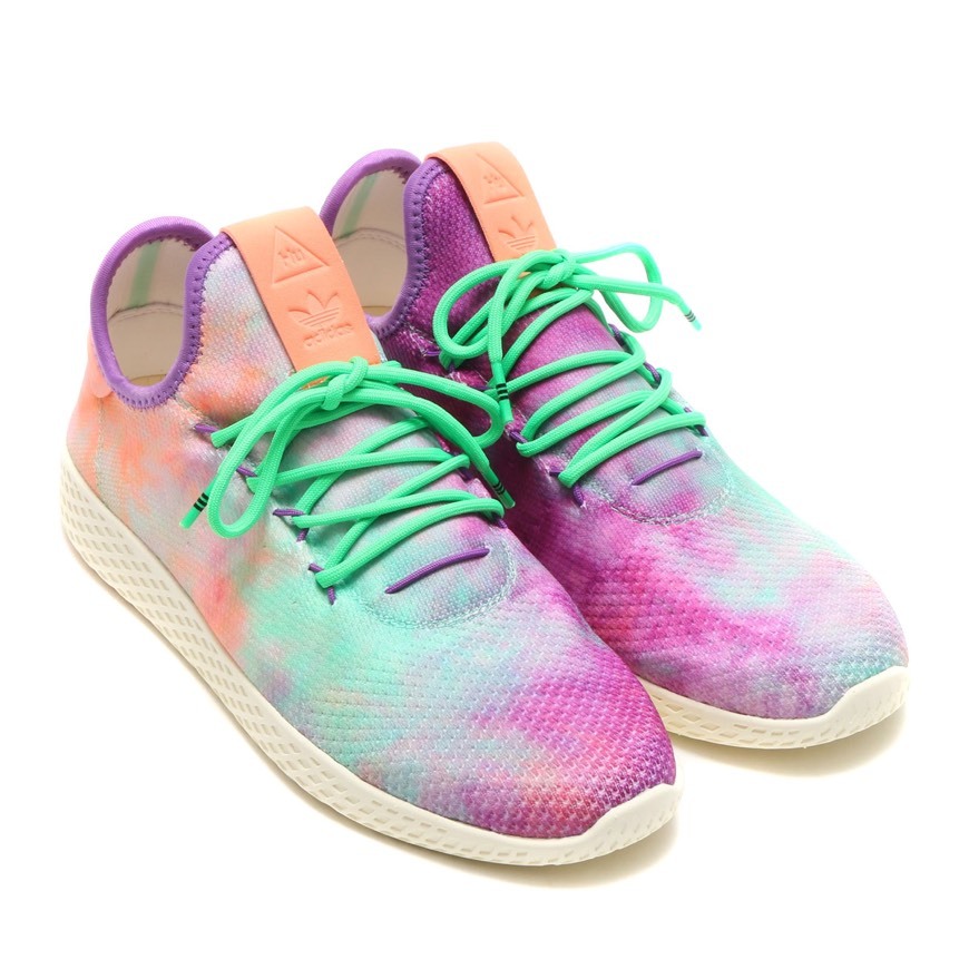 Fashion Adidas Pharrell Williams HU Holi Tennis HU MC Sneakers