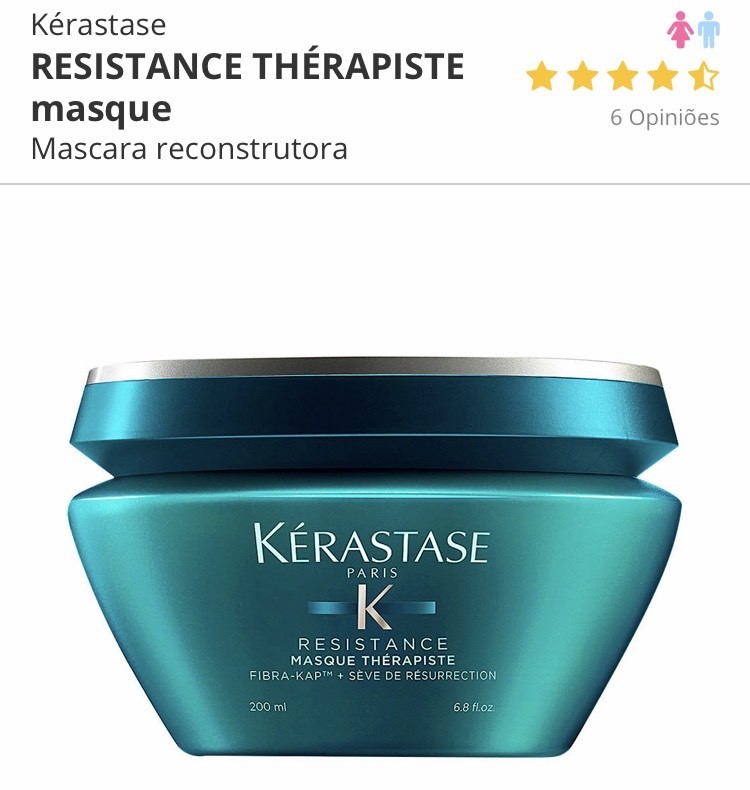 Productos Kérastase máscara reconstrutora 