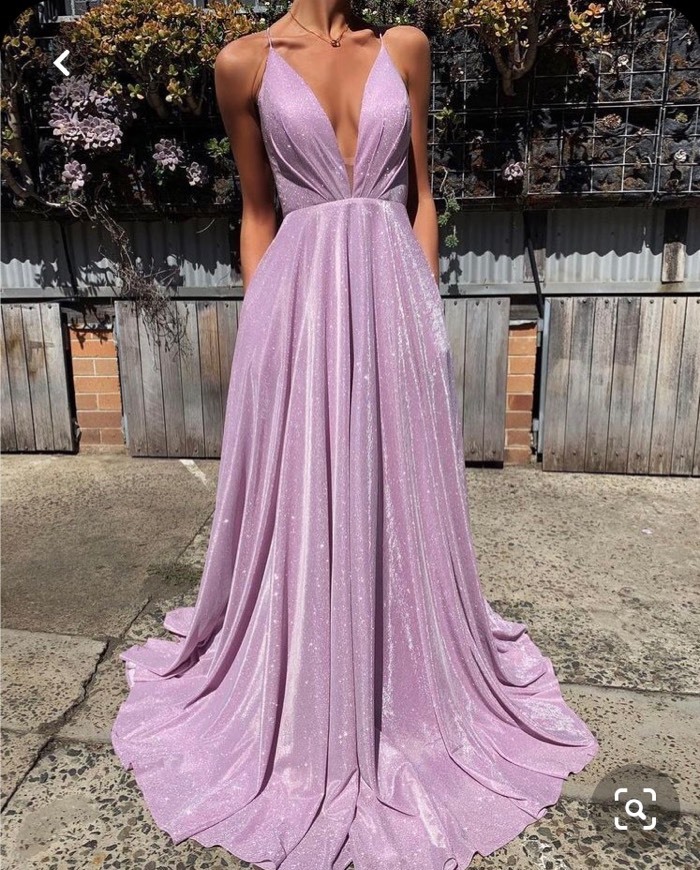 Vestido lilás 