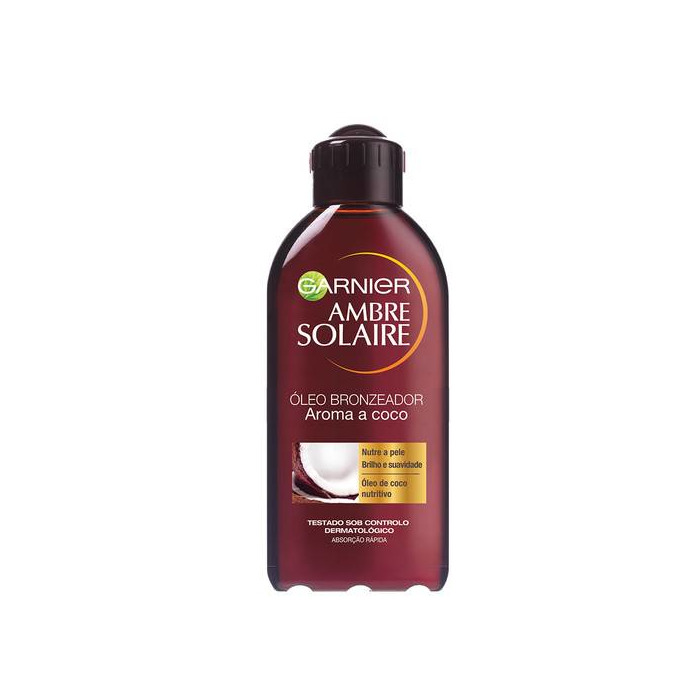 Social Óleo Bronzeador Ambre Solaire FPS 2 Garnier 