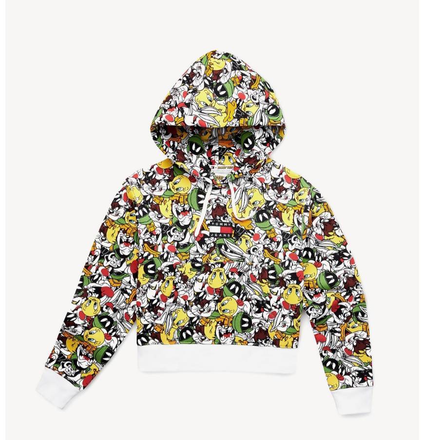 Social LOONEY TUNES ALL-OVER PRINT HOODY TOMMY

